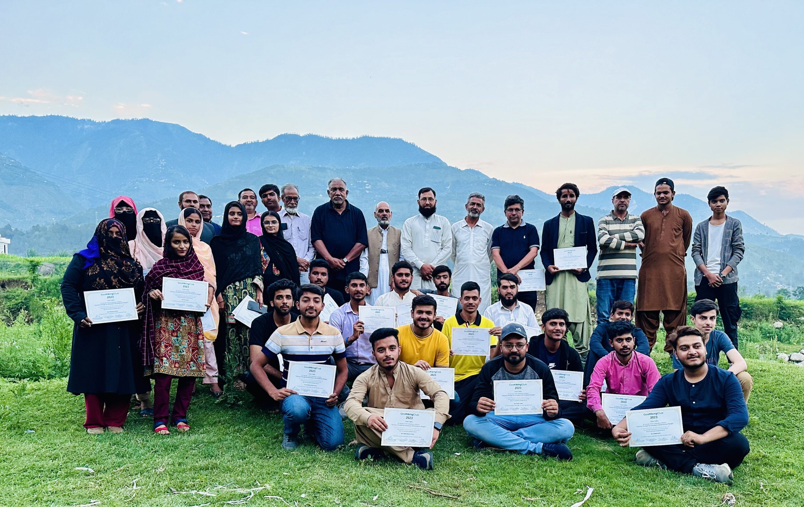 Group photo of Yasin Valley Event